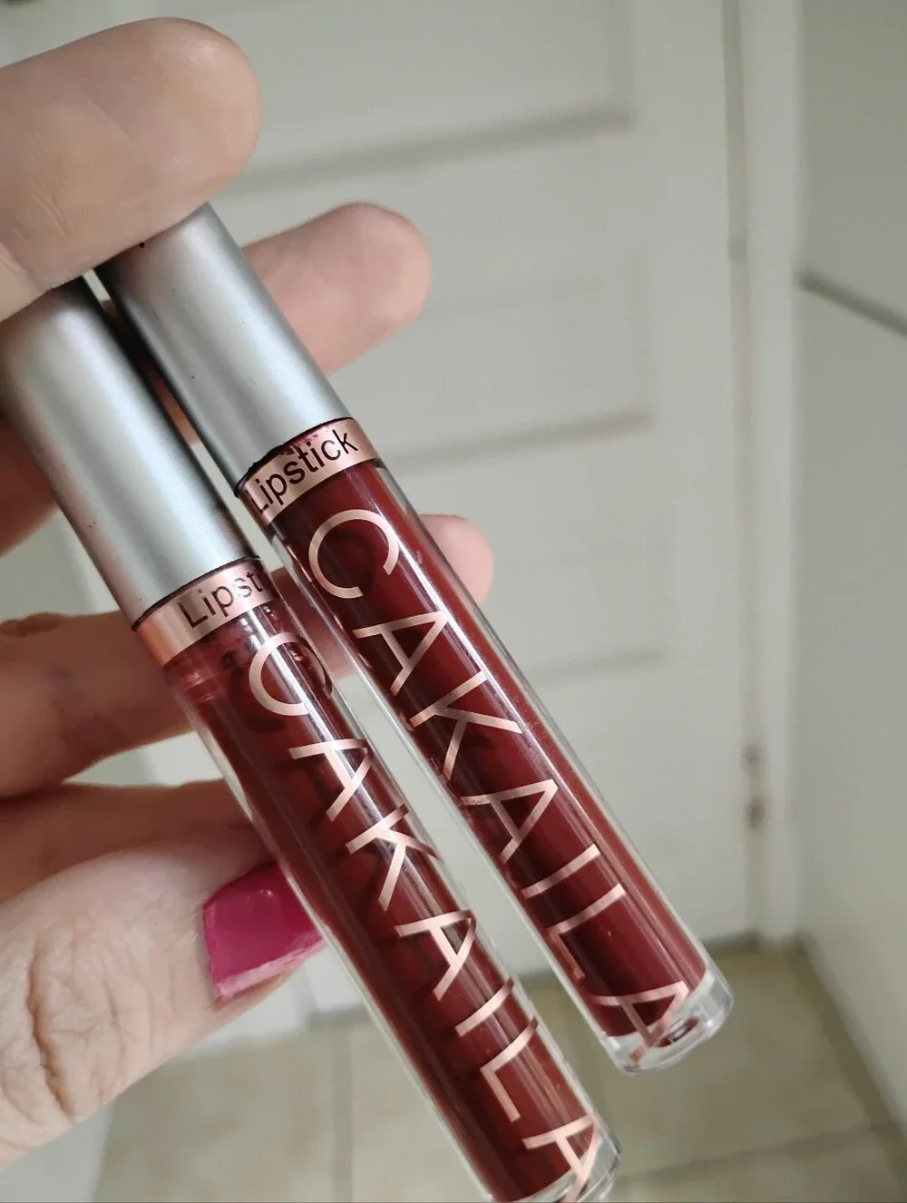 Deep rouge Reds Lipstick Lipgloss Bundle